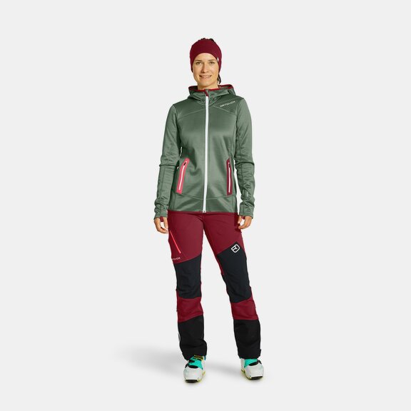 ORTOVOX FLEECE HOODY W Fleece Jackets ORTOVOX